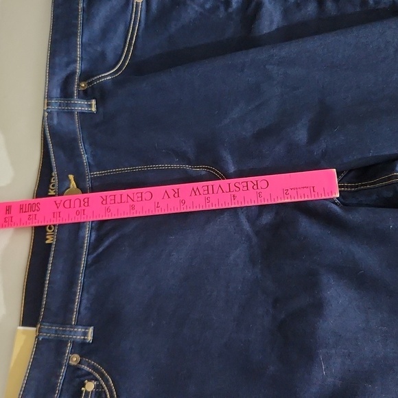 Michael Kores Jeans Womens Size 22W New Ava Super Skinny Dark Denim - Picture 6 of 10